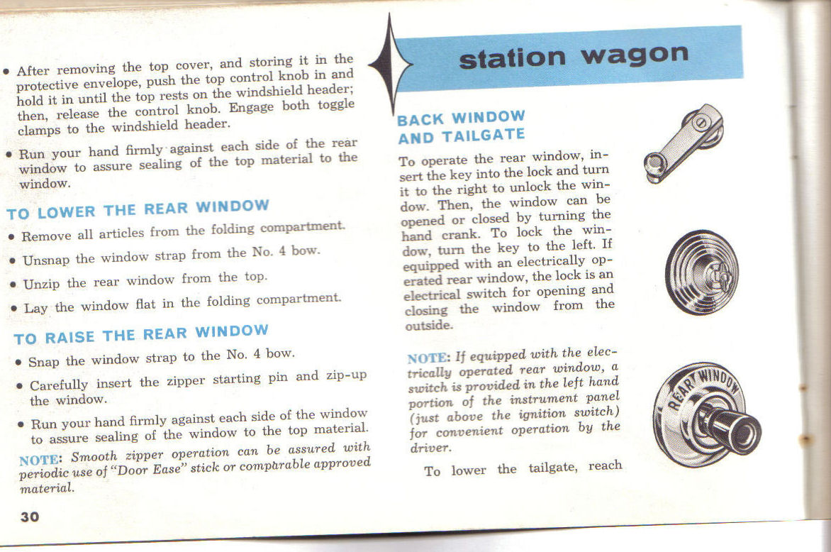 1963 Mercury Comet Owners Manual Page 68